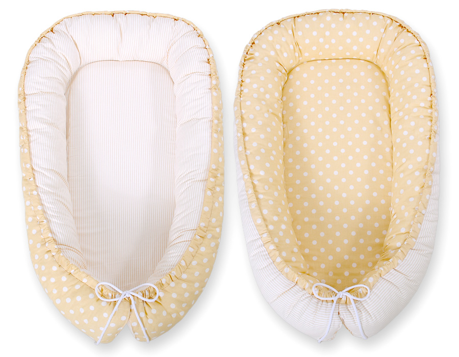 casanino-babynestje-witte-stipjes-op-beige-beige-strepen6